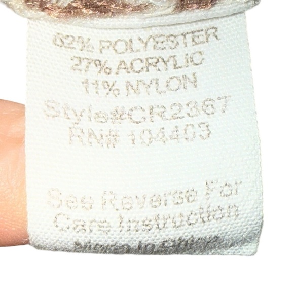 Blu Pepper Polo Brown and Cream Sweater Dress - Picture 8 of 10